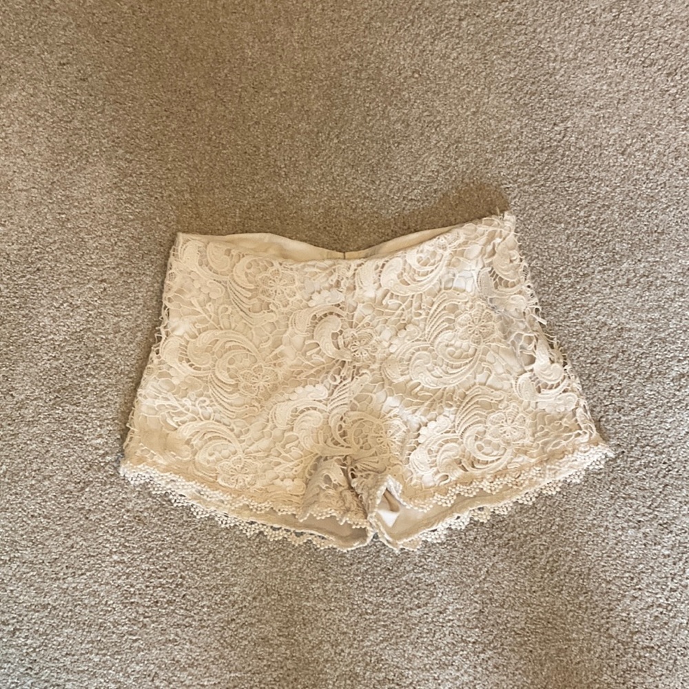 White shorts